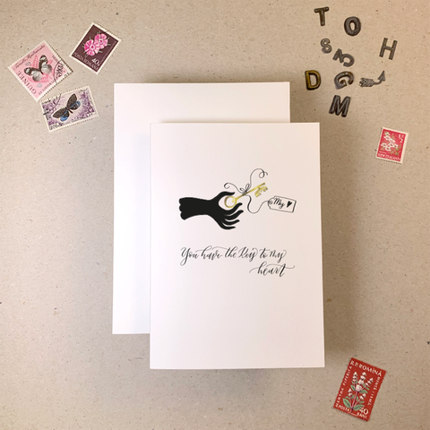 You Have The Key To My Heart Card