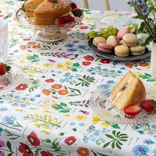 Paper Tablecloth - Wild Flowers