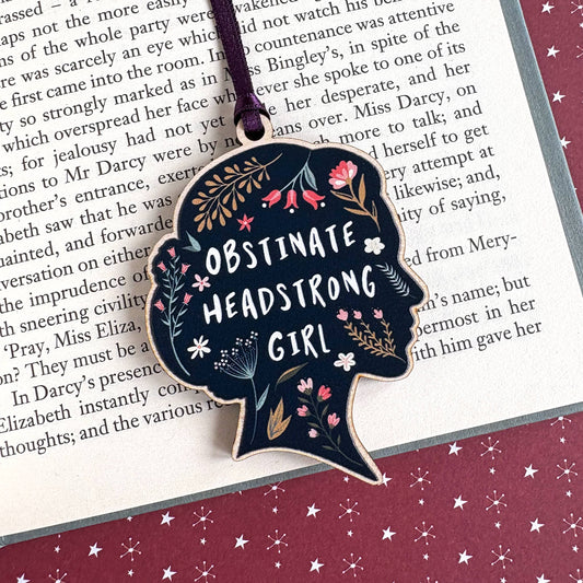 Obstinate Headstrong Girl - Pride and Prejudice Decoration