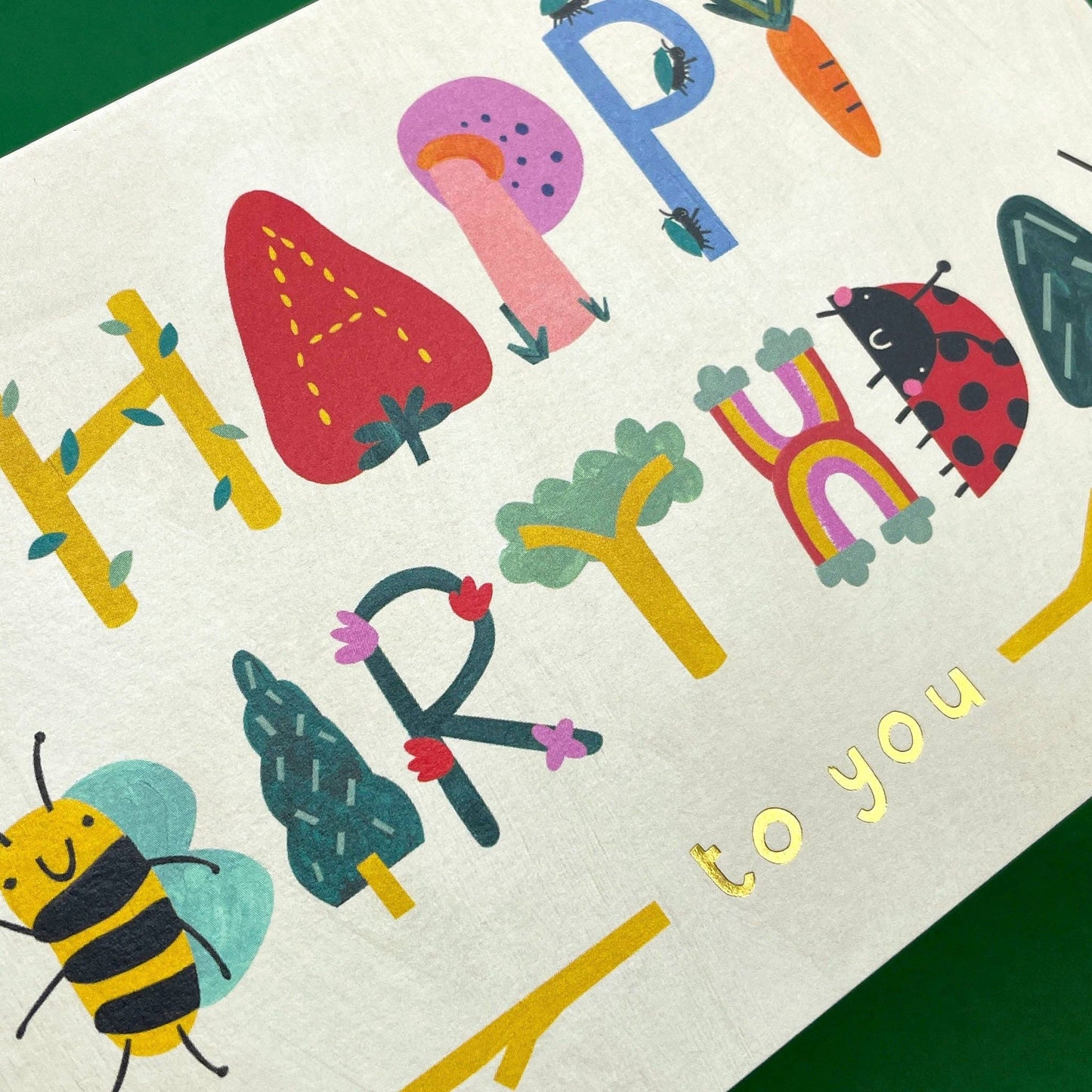 'Happy Birthday to You' Card - Woodland Creatures