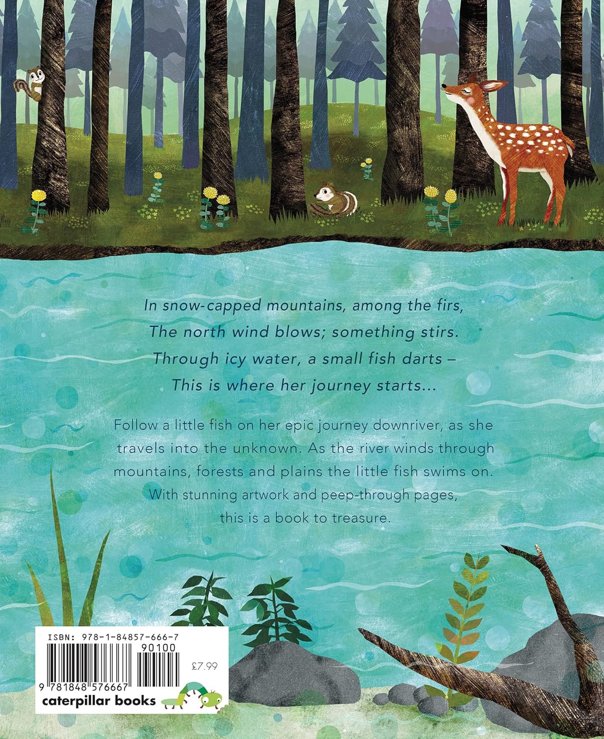 The River: An Epic Journey to the Sea by Patricia Hegarty (Author), Hanako Clulow (Illustrator)