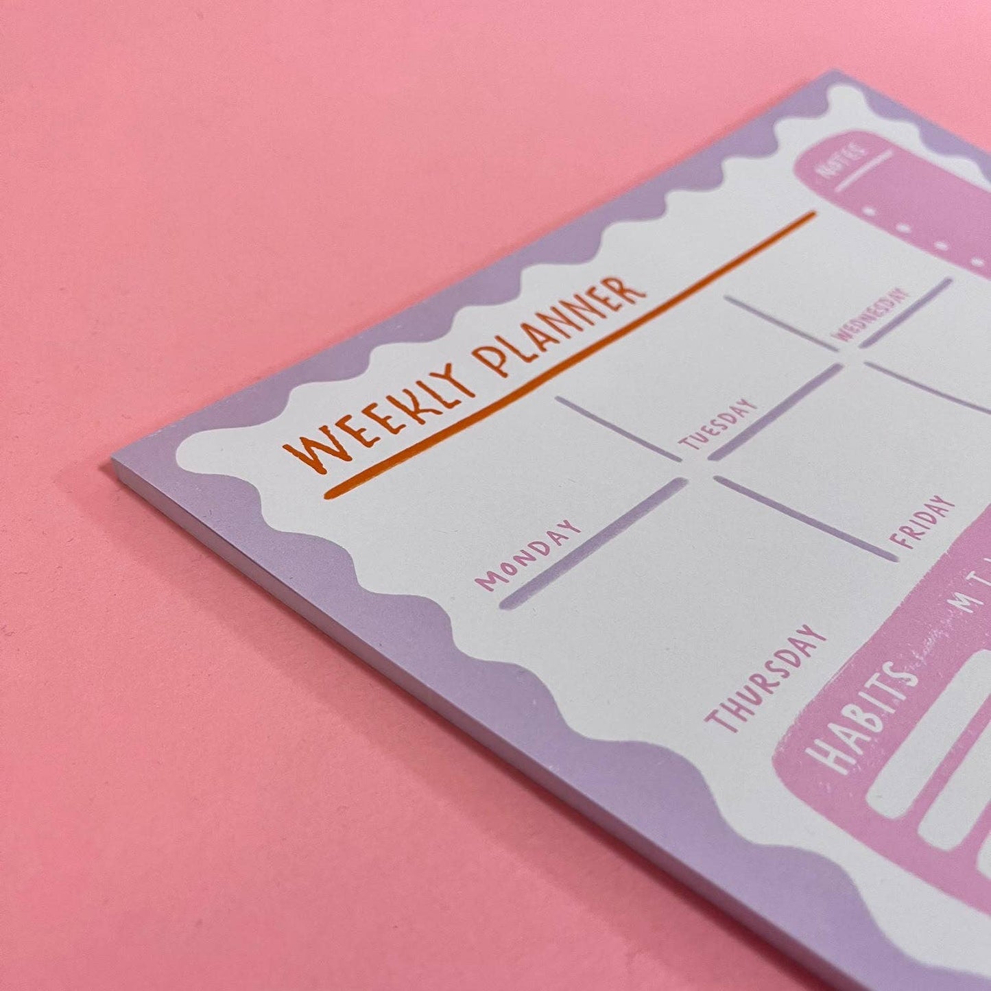 Colourful Weekly Planner