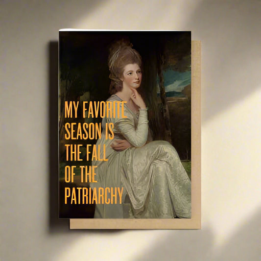 My Favourite Season Greetings Card