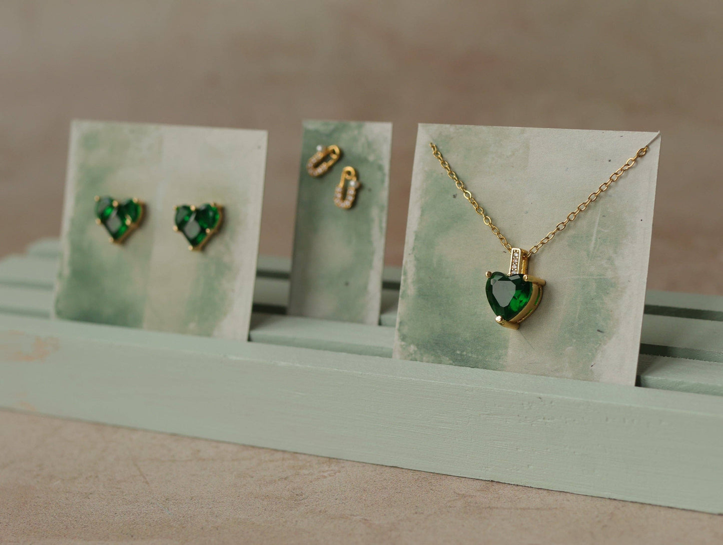 Jade Bar Statement Necklace