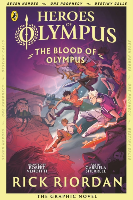 The Blood of Olympus: The Graphic Novel (Heroes of Olympus Book 5) by Rick Riordan