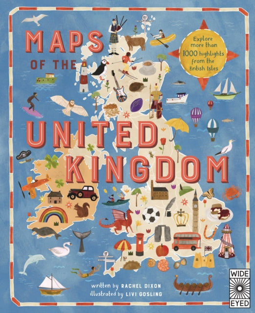 Maps of the United Kingdom by Rachel Dixon