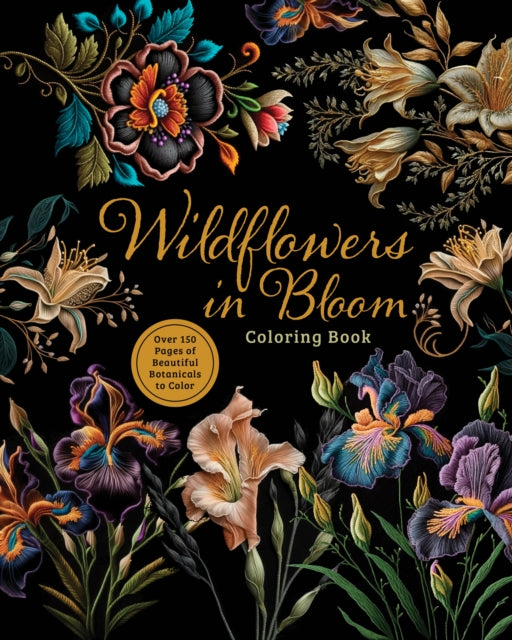 Wildflowers in Bloom Colouring Book  by Editors of Chartwell Books