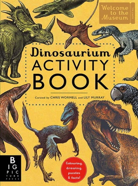 Dinosaurium Activity Book by Lily Murray