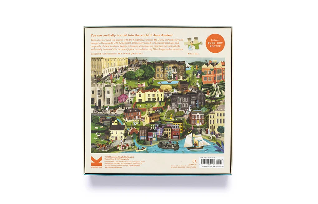 The World of Jane Austen - 1000 piece jigsaw