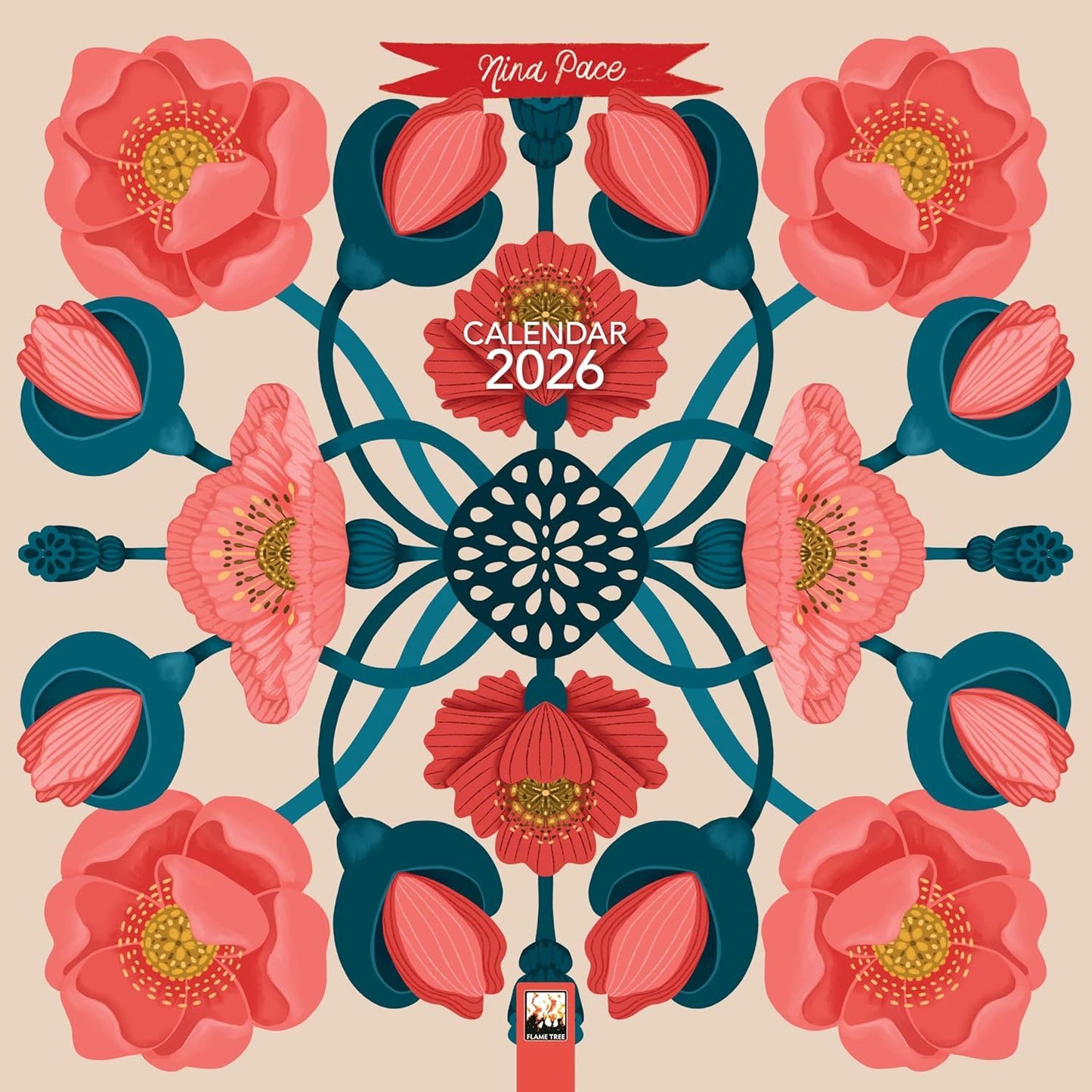 Nina Pace 2026 Wall Calendar