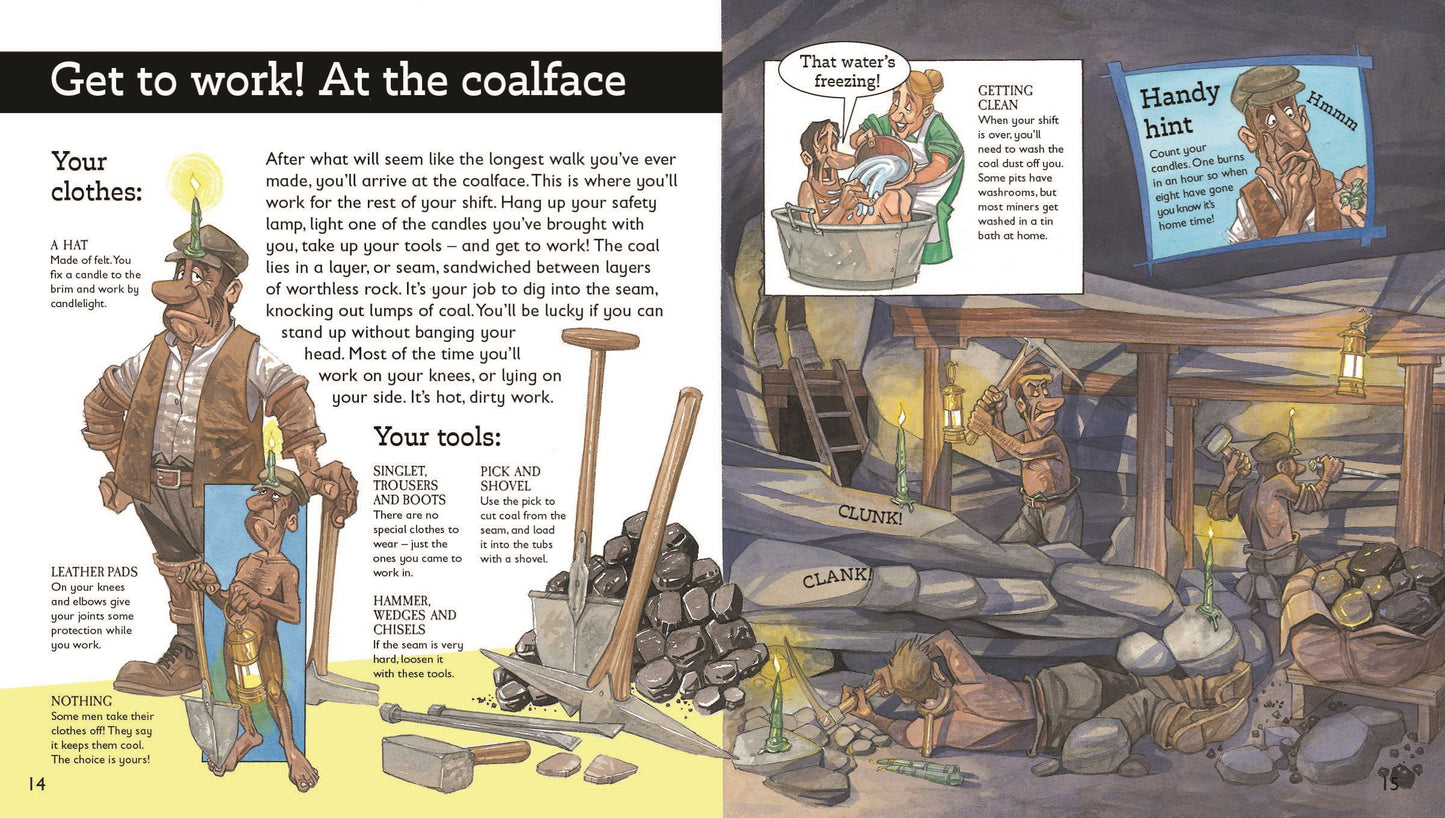 You wouldn't want to be a Victorian Miner by John Mallam