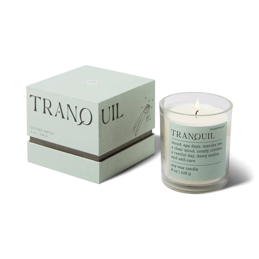Paddywax Mood Candle - Tranquil - Lush Palms