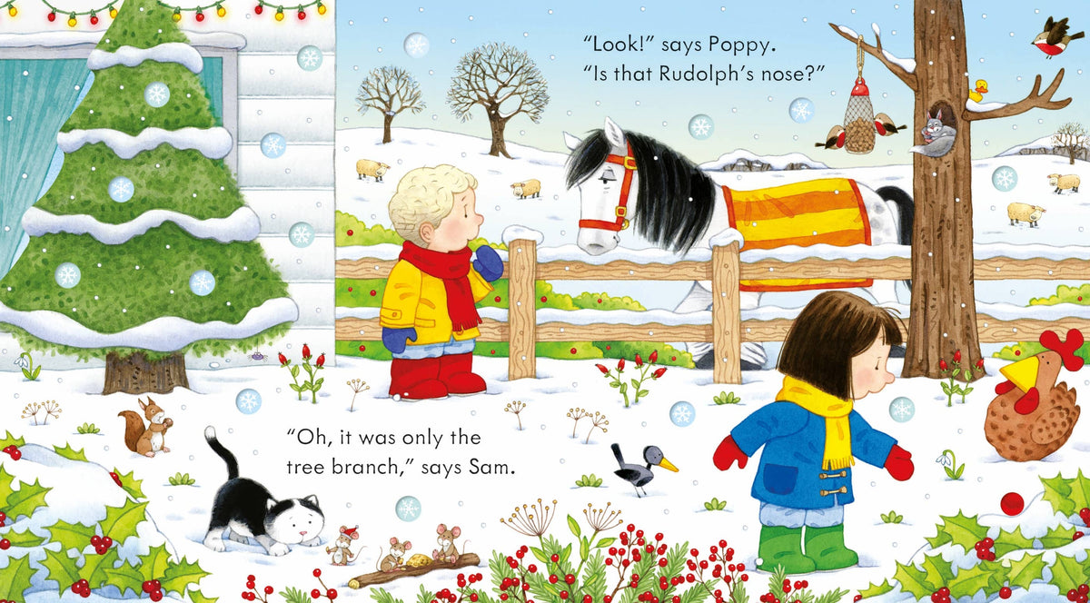 Poppy and Sam's Christmas – Board Book for Ages 1-2