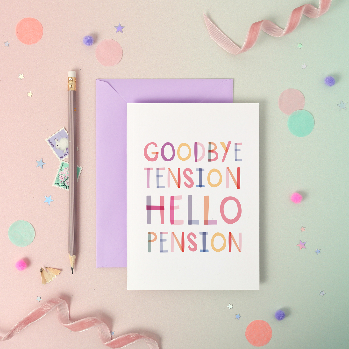 Hello Pension Goodbye Tension  – Luxury Retirement Card