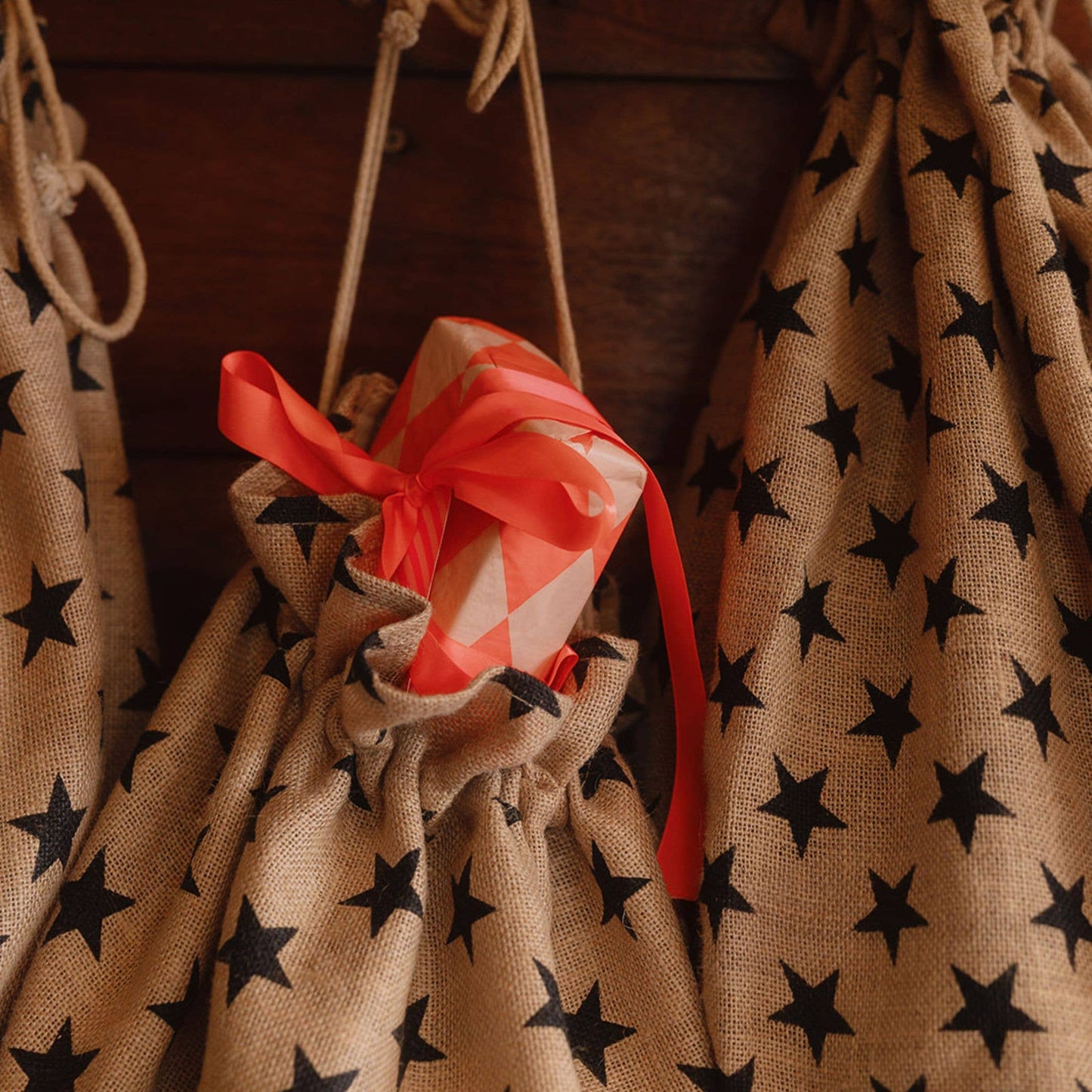 Luxury Patterned Tissue Paper Gift Wrap | Fl Orange/Peach