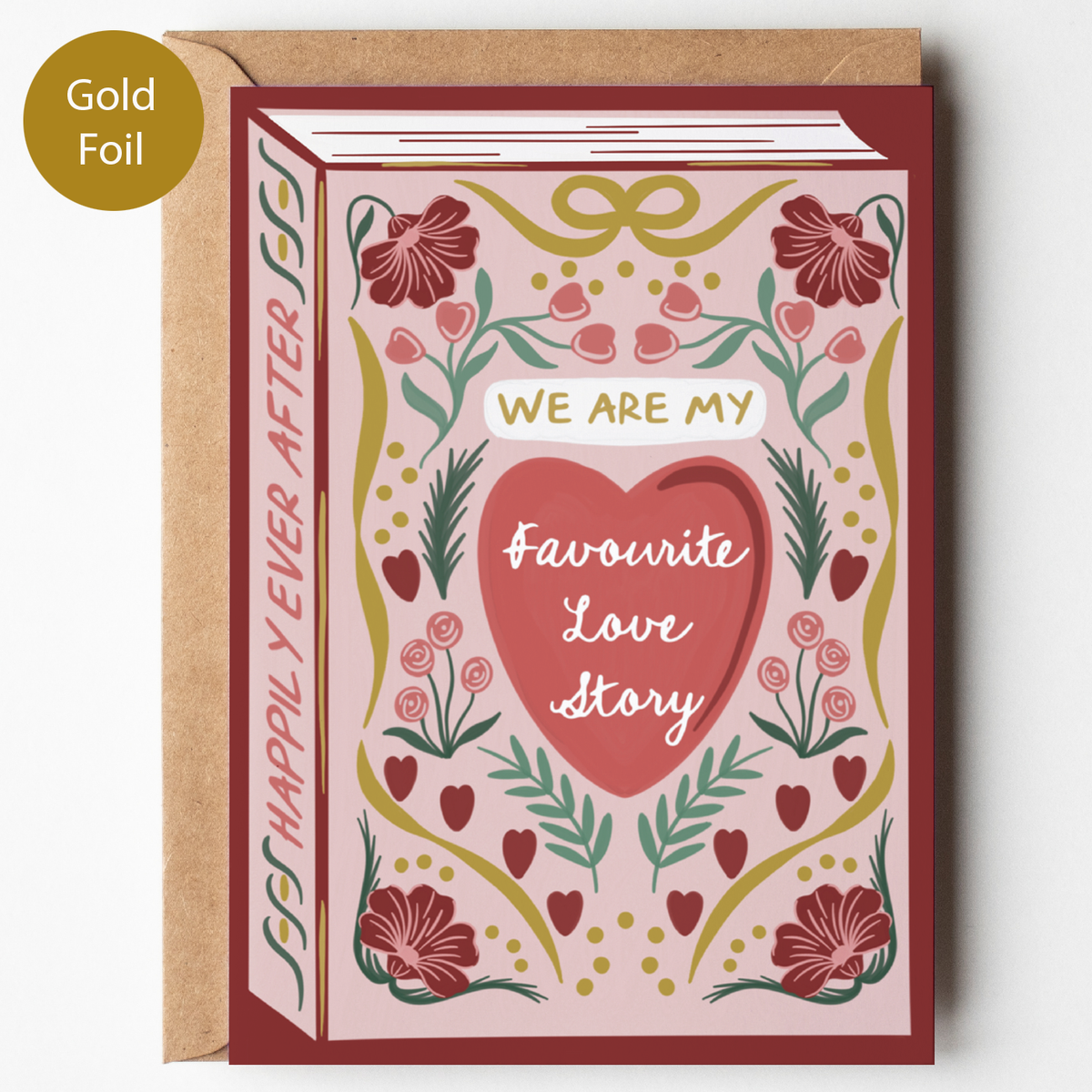 Love Card | Anniversary | Valentine's Day | Bookish