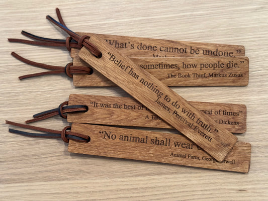 Oak Bookmark
