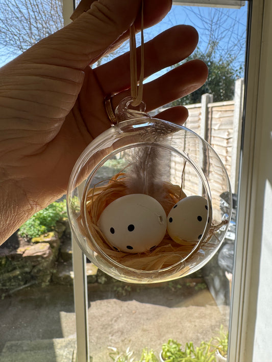 Easter nest hanging decoration