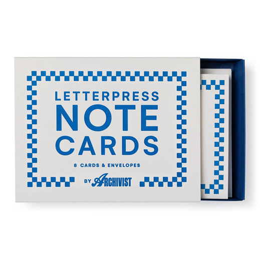 Squares Notecards Set pack of 8