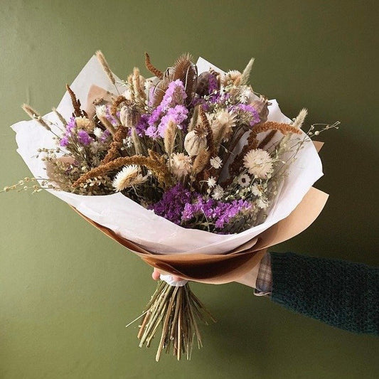 Large Bouquet of Dried Flowers
