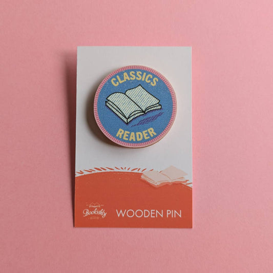 Classics Reader – Wooden Merit Pin