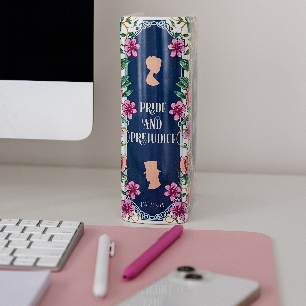 Large Book Vase, Pride and Prejudice