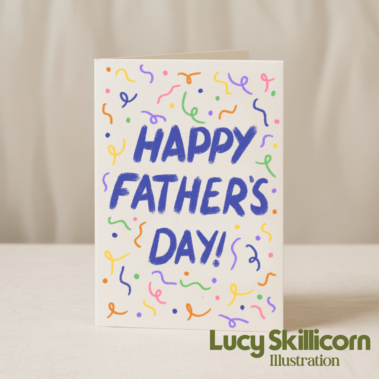 Happy Fathers Day 5x7/A6 card - Collab X LSI