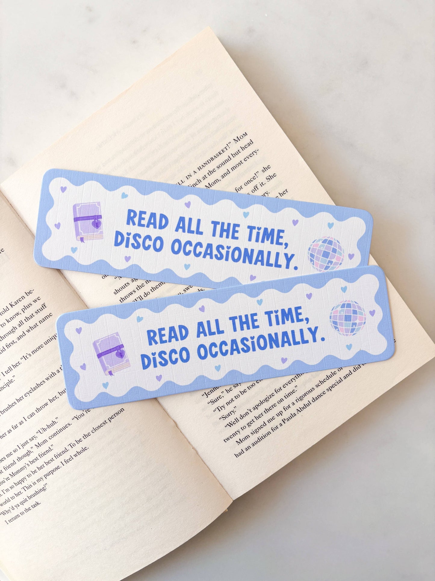 Read All The Time, Disco Occasionally Bookmark