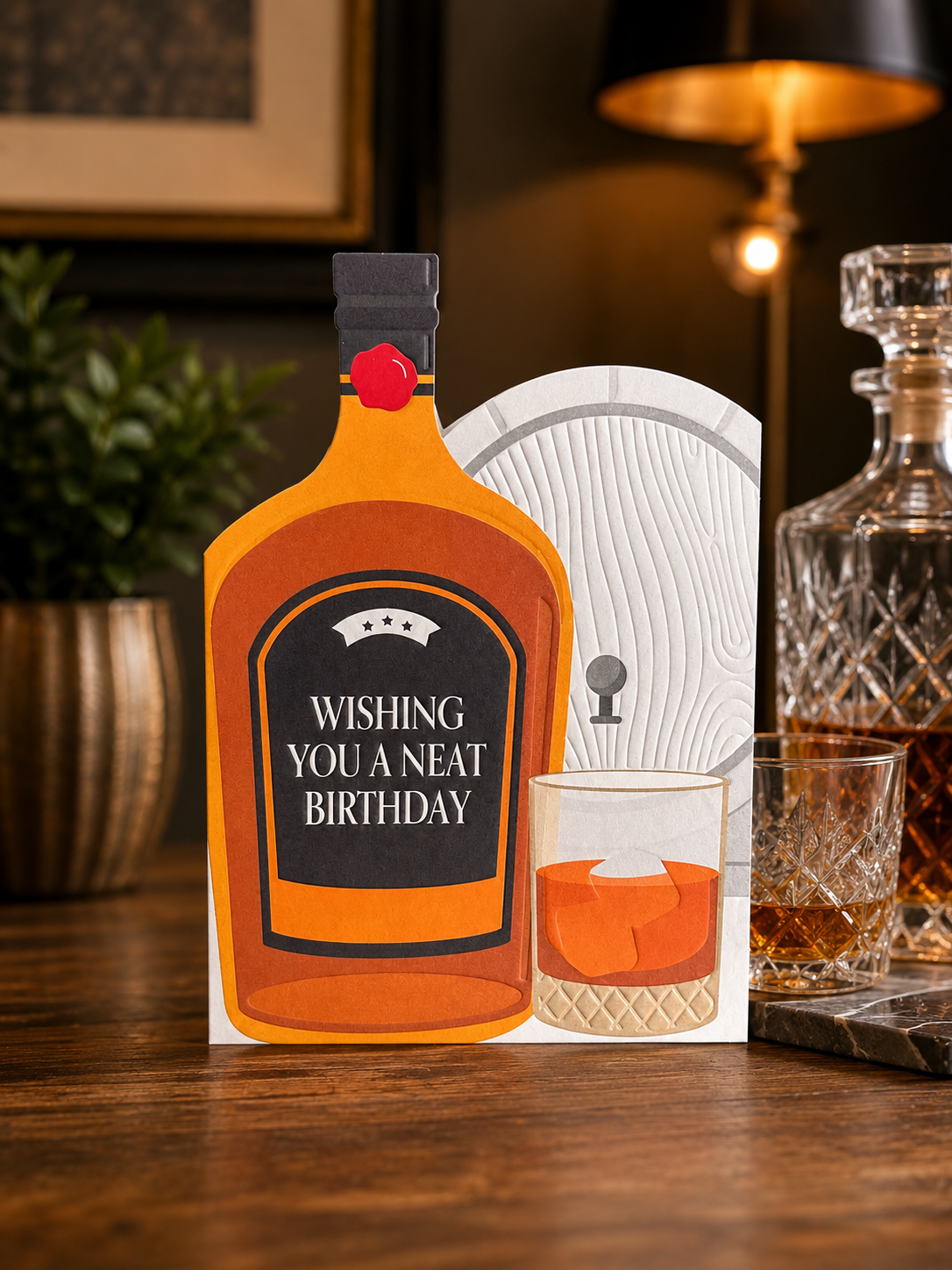 Happy Birthday Whisky Card