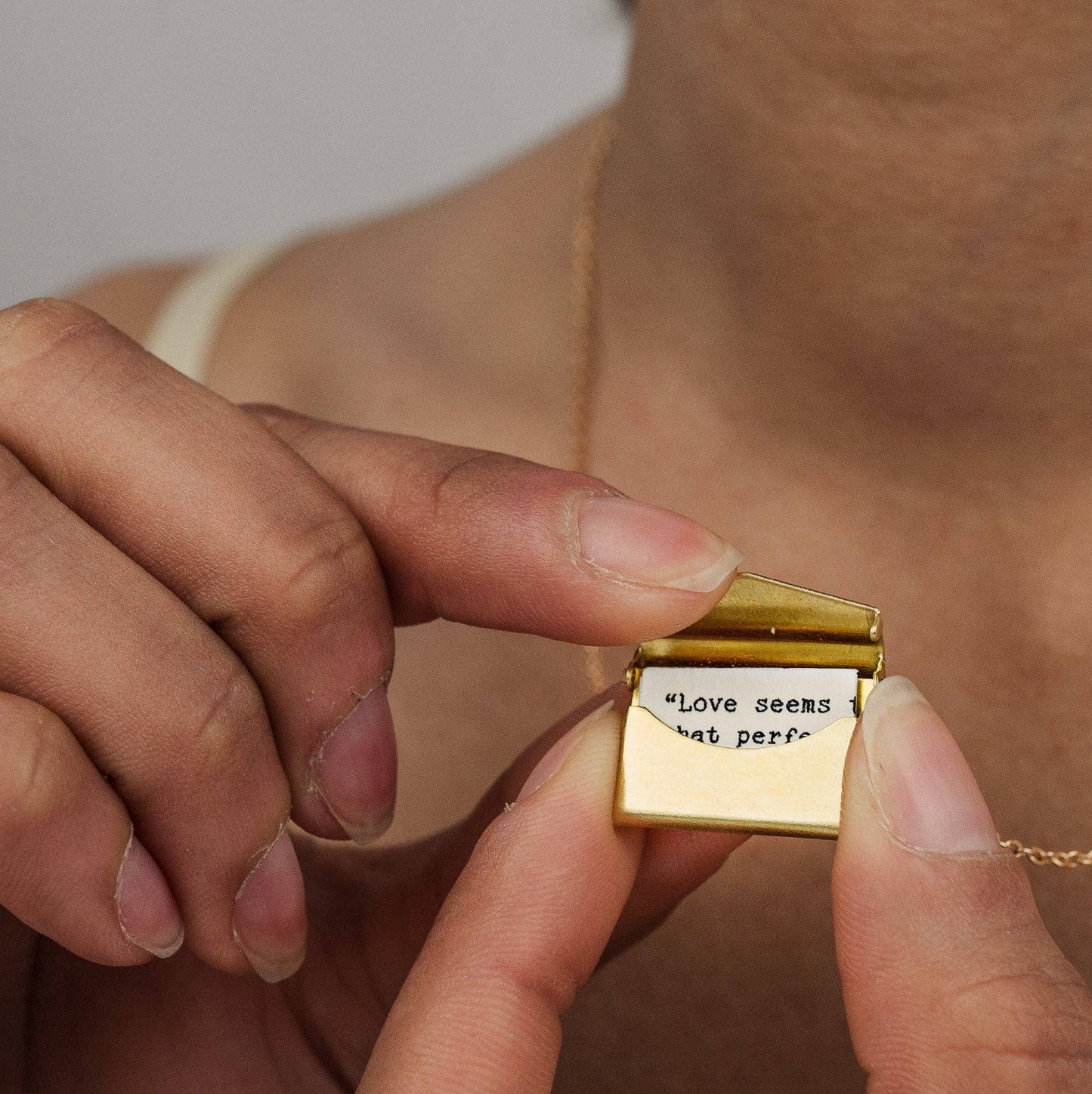 Envelope Locket