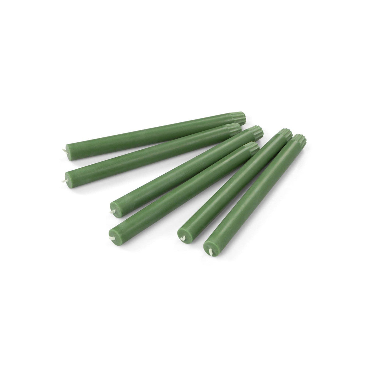 Emerald Eco Dinner Candles, 6 per pack