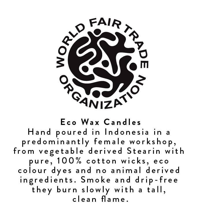 Mixed Set - Reds and Pinks Eco Dinner Candles, 4 per pack