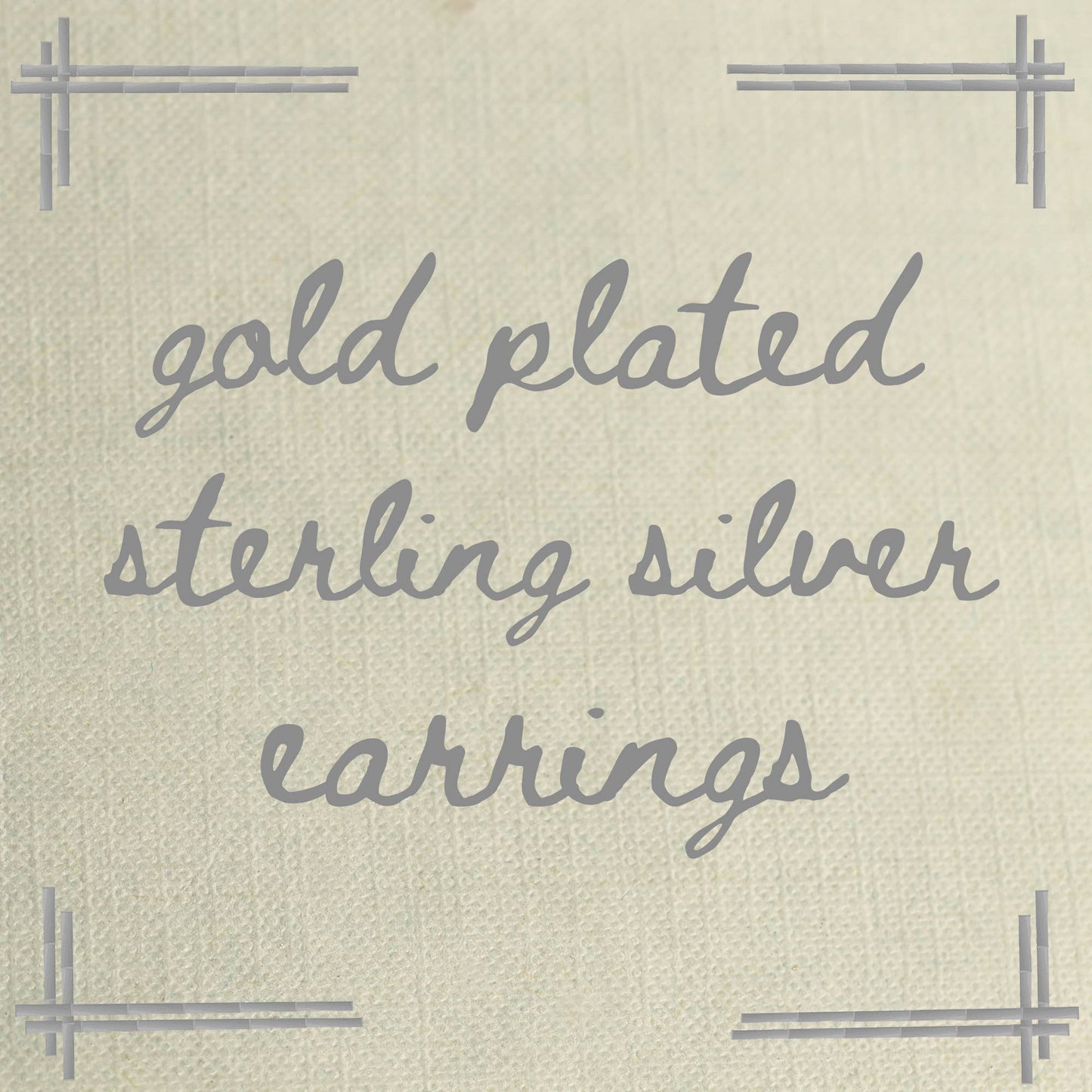 Gold Comet Pearl Studs