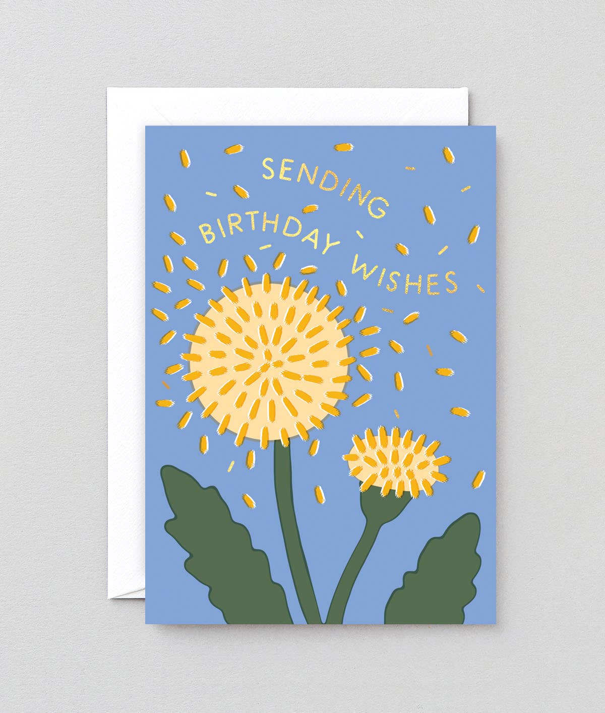 ‘Birthday Wishes Dandelion’ Greetings Card