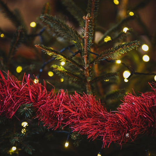 Recycled Paper Tinsel With Glitter in 6 Colours