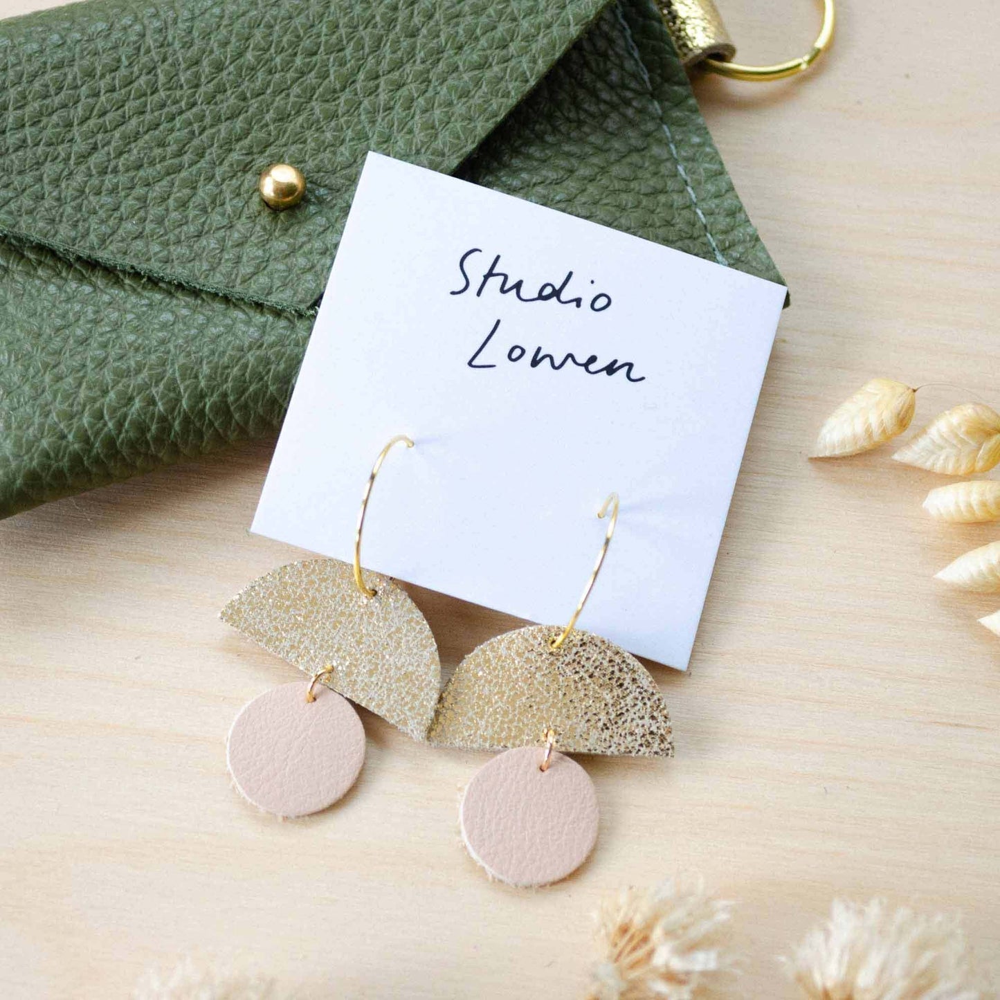 Sunrise Hoop Earrings