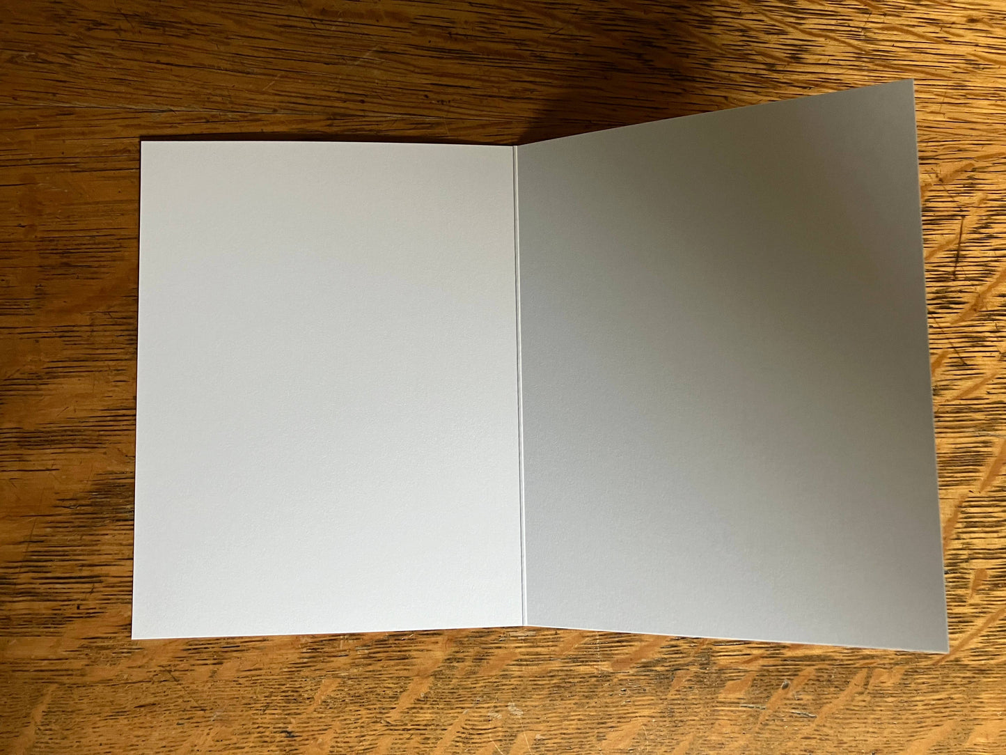A2 Greeting Card - I Could Hardly Keep My Countenance
