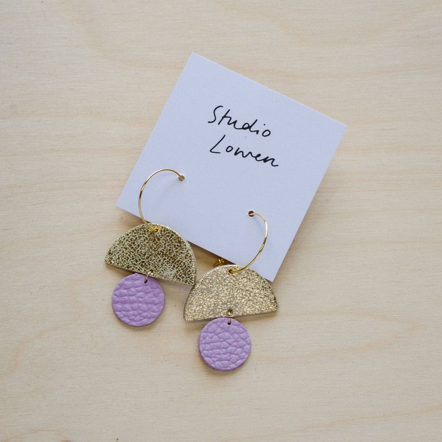 Sunrise Hoop Earrings