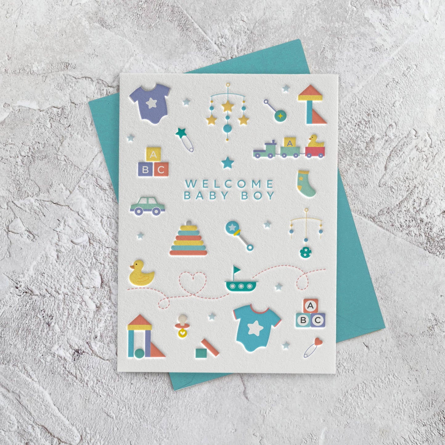 Baby Boy Card