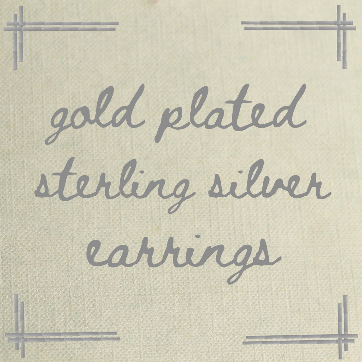 Hardware Statement Stud Earrings