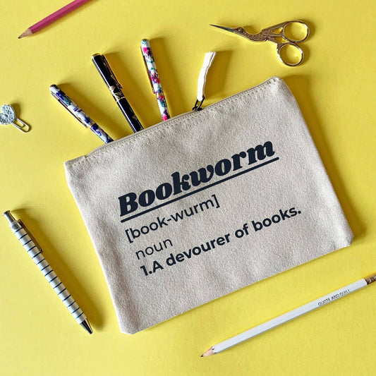 Bookworm Definition Accessory Pouch