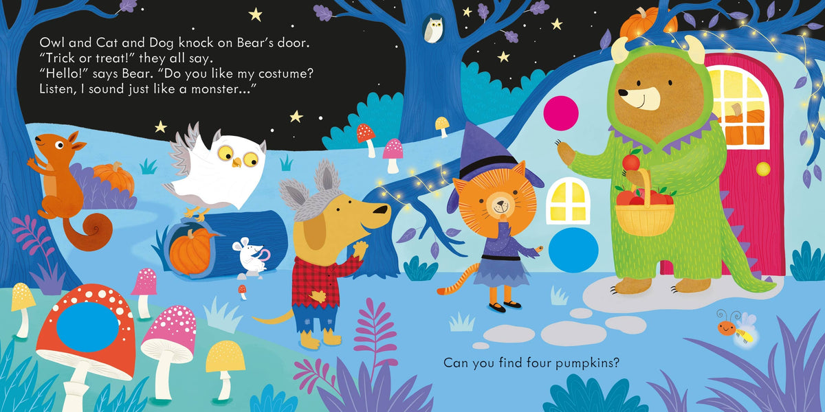 Halloween Sound Book – Board Book for Ages 1-2