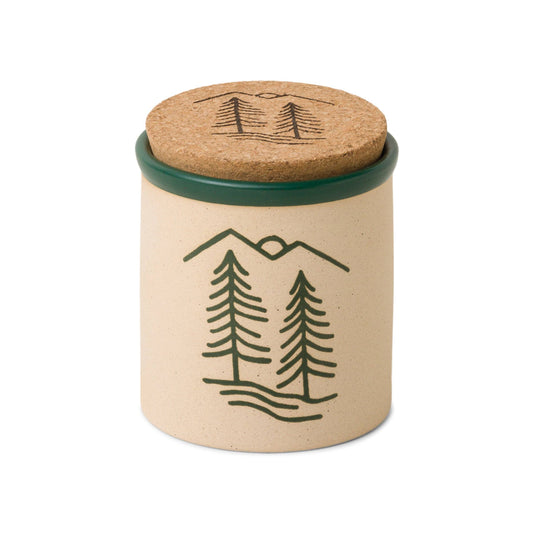 Paddywax Cypress & Fir Dune Candle - Dark Green