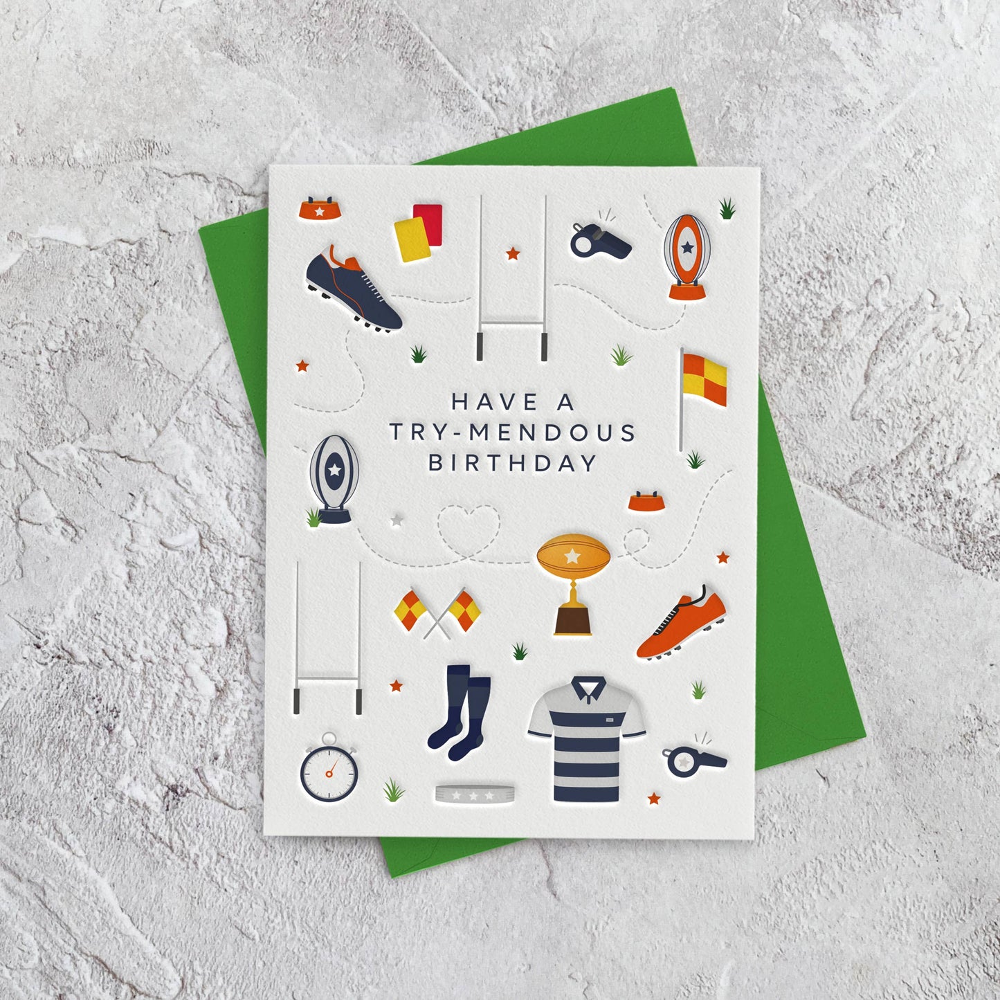 Rugby (Birthday) Card