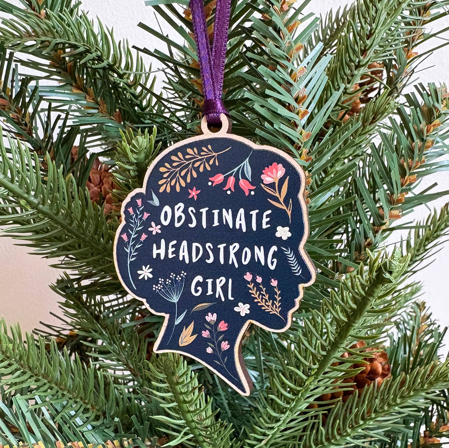 Obstinate Headstrong Girl - Pride and Prejudice Decoration