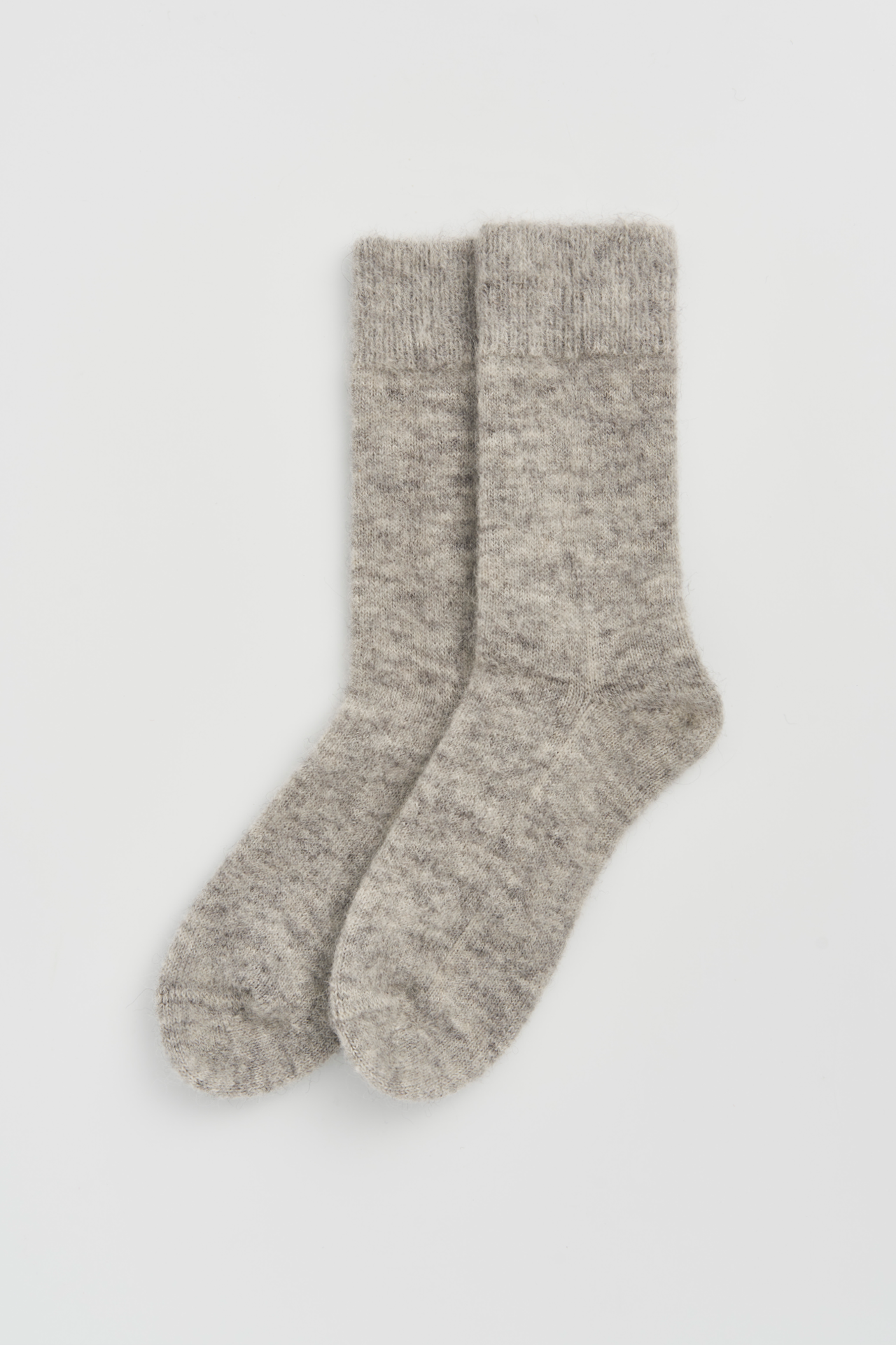 Correct Grey Ultra Soft Alpaca Bed Socks