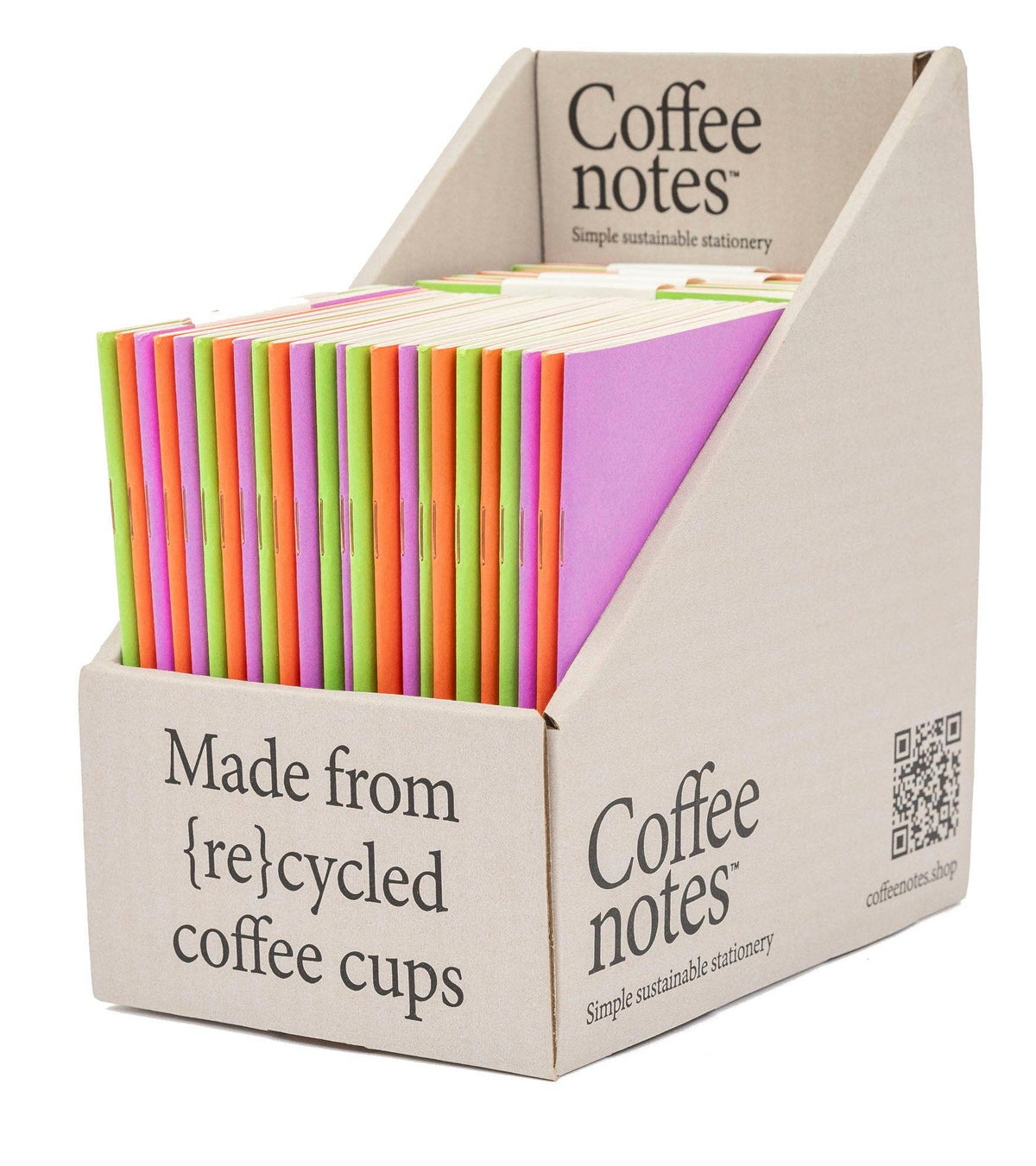 Notebook made from Recycled Coffee Cups