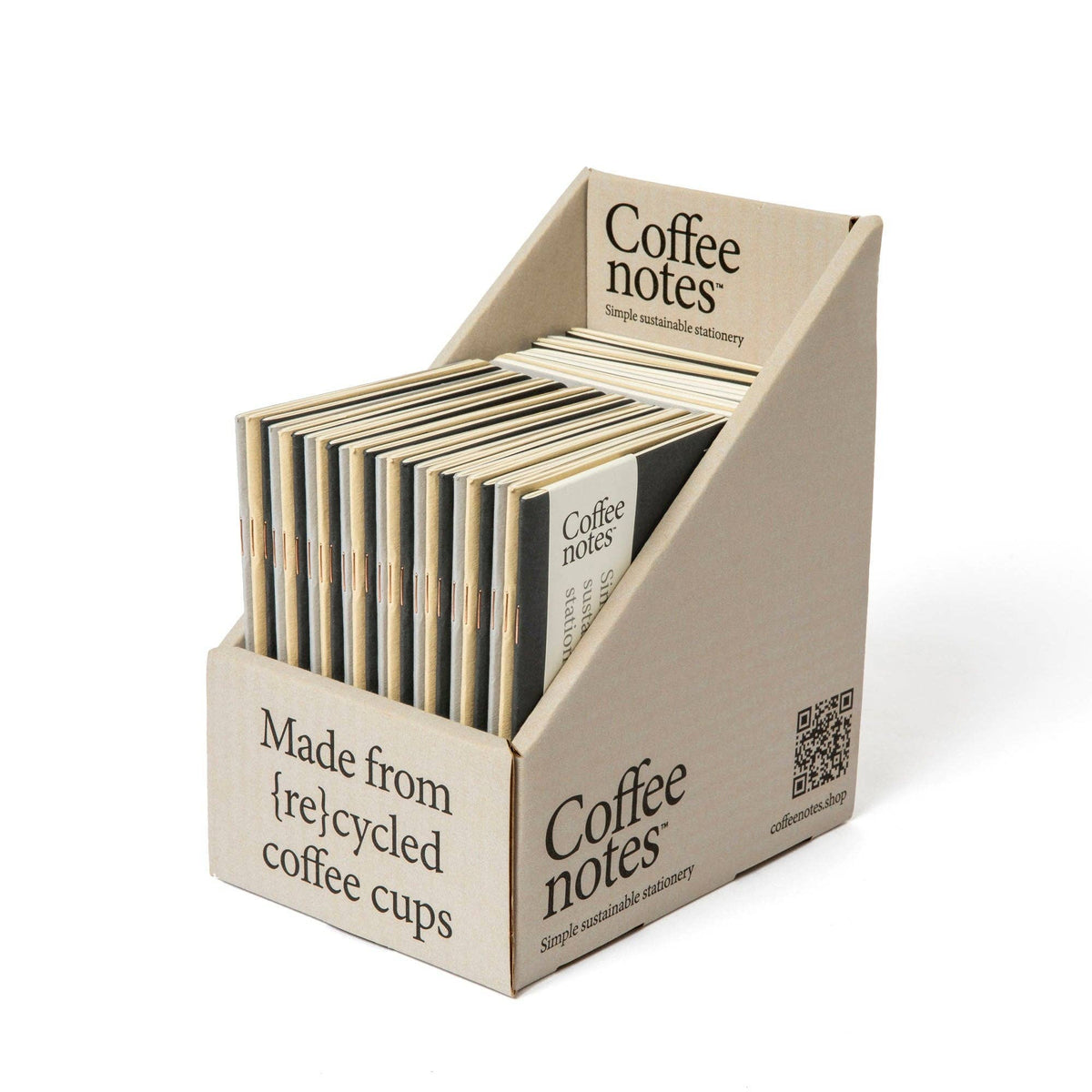 Notebook made from Recycled Coffee Cups