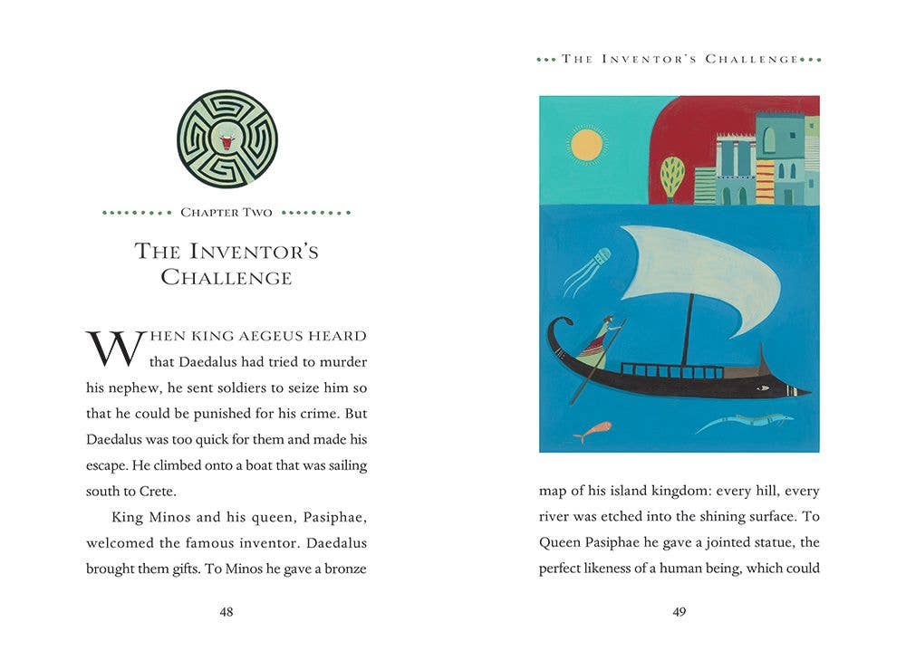Greek Myths: Three Heroic Tales - Children's Book