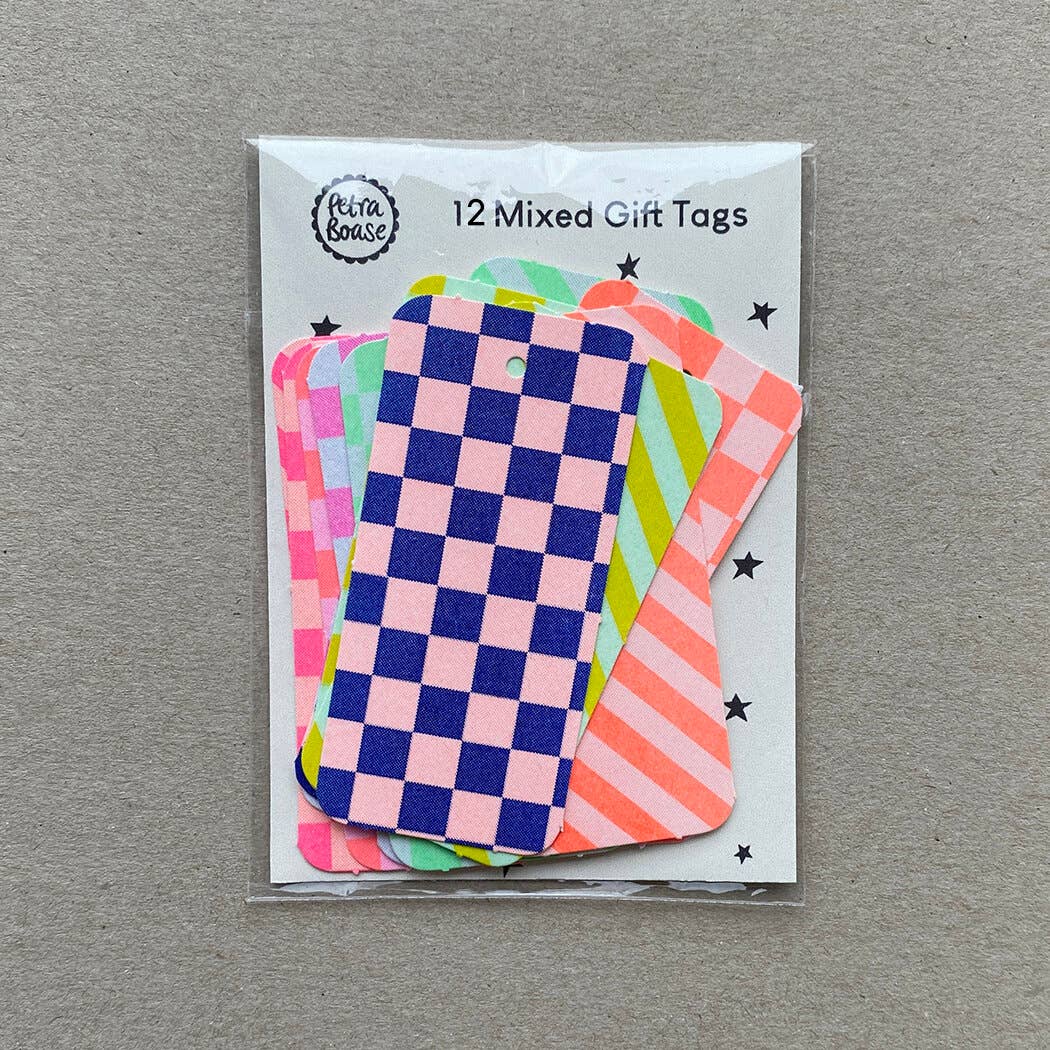 Gift Tags (Pack of 6) Set of 12 - Mixed
